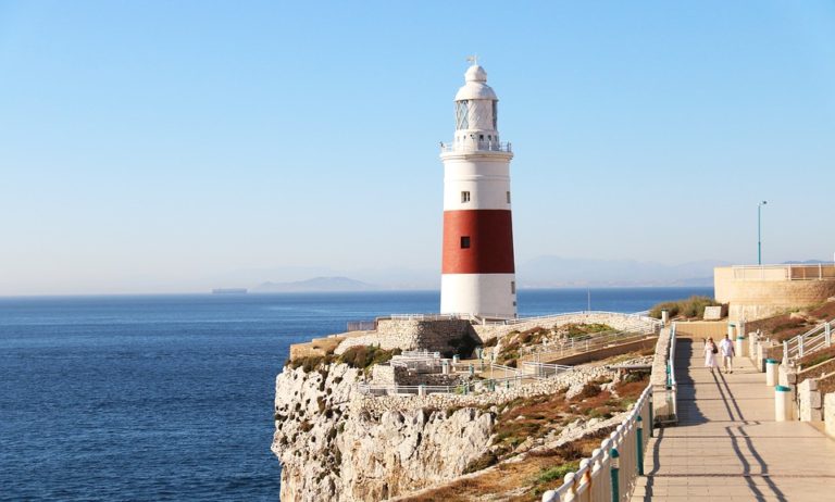 Gibraltar prosklená vyhlídka
