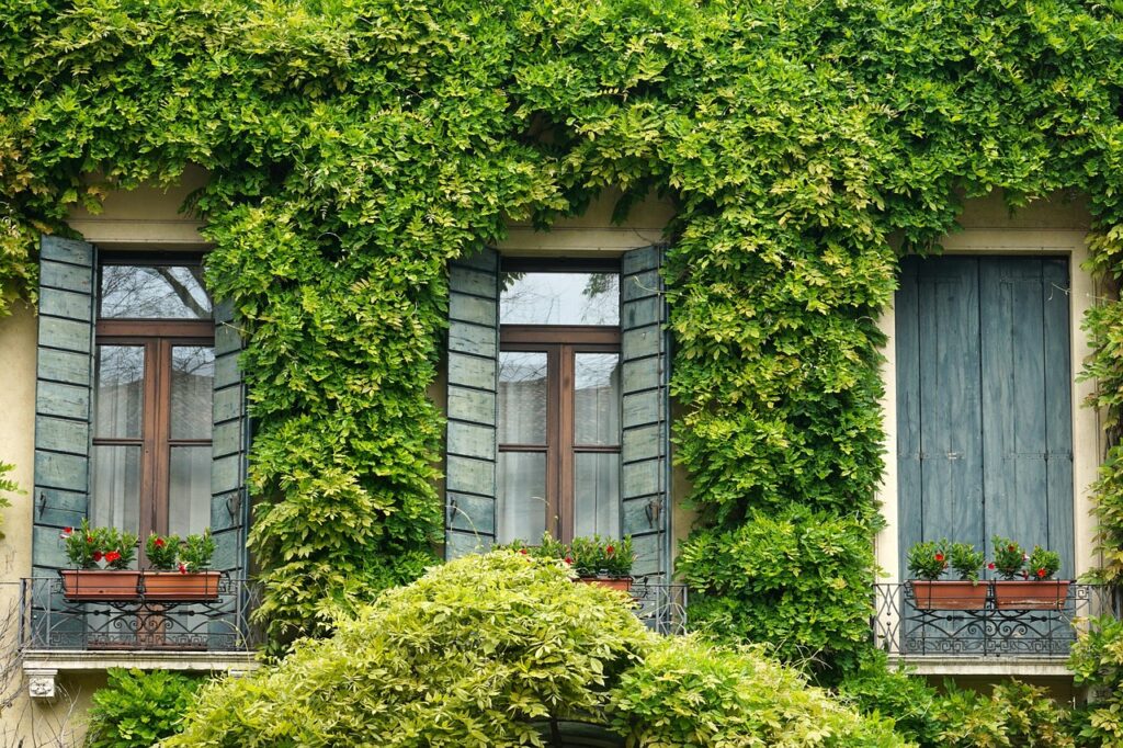 Útulný balkon s rostlinami – zařízení malého balkonu